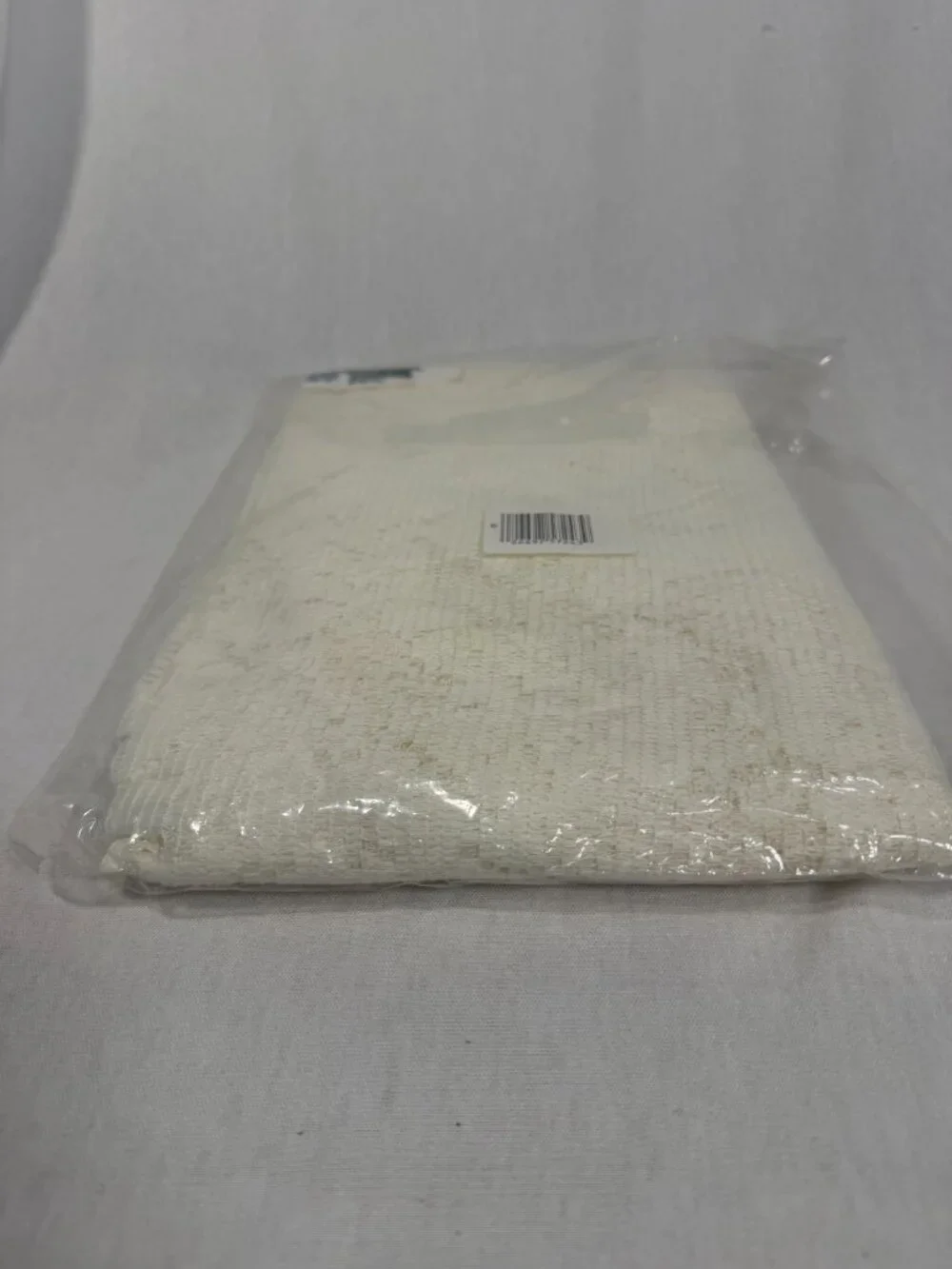 Scranton Lace Tablecloth NWT 60x80 Ivory Cotton Nottingham Vintage Symphony USA